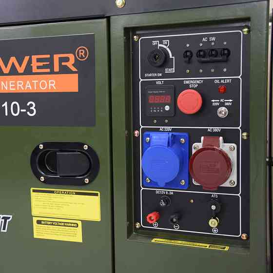 Дизельний генератор FE Power P10-3 максимальна потужність 8.5 кВт Киев