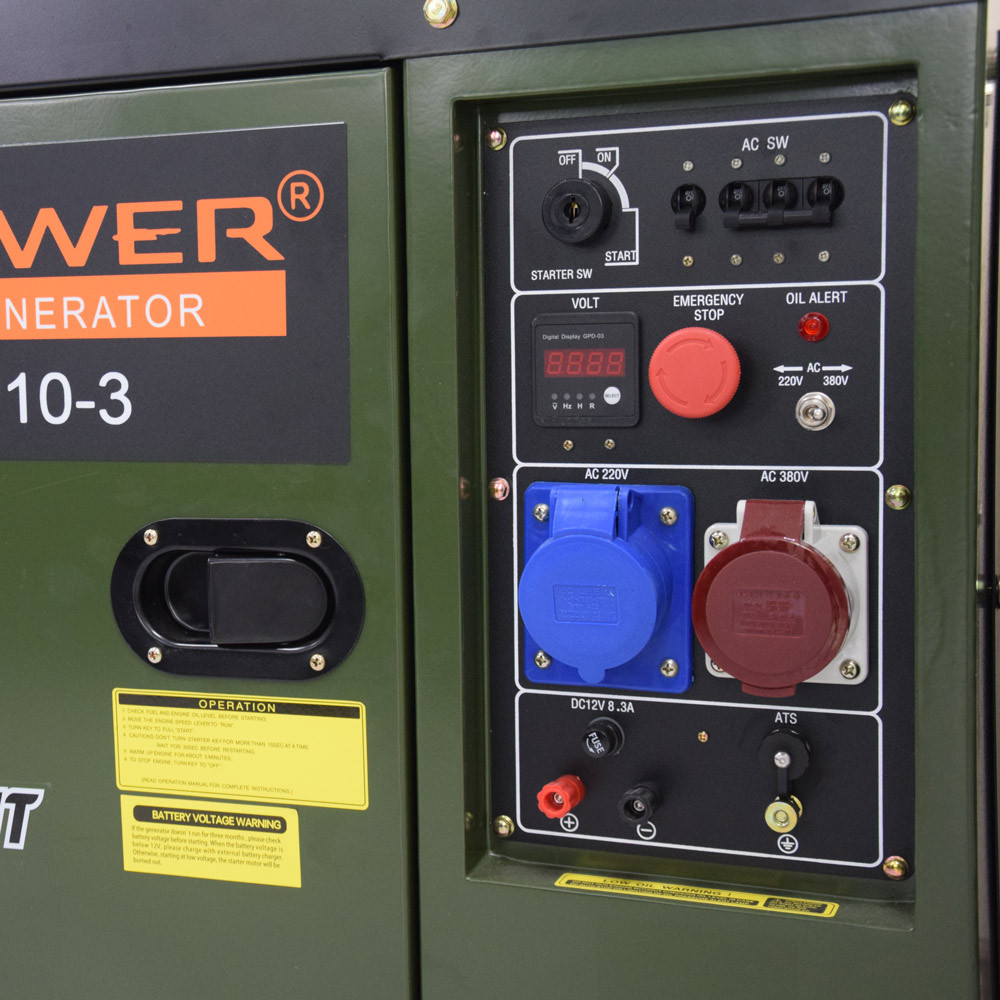 Дизельний генератор FE Power P10-3 максимальна потужність 8.5 кВт Киев - изображение 3