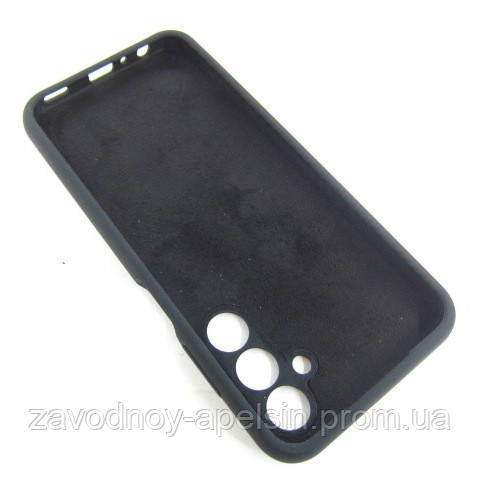 Samsung A25 A256 Силіконовий чохол Захист камери (чорний) Одеса - фото 2