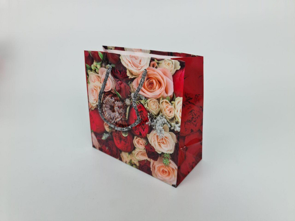 Пакет подарунковий під чашку 16/16/8 (артЧ-211) (12 шт.) Харків - фото 3