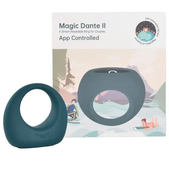Ерекційне віброкільце Magic Motion Dante II, керування за допомогою смартфона Львов