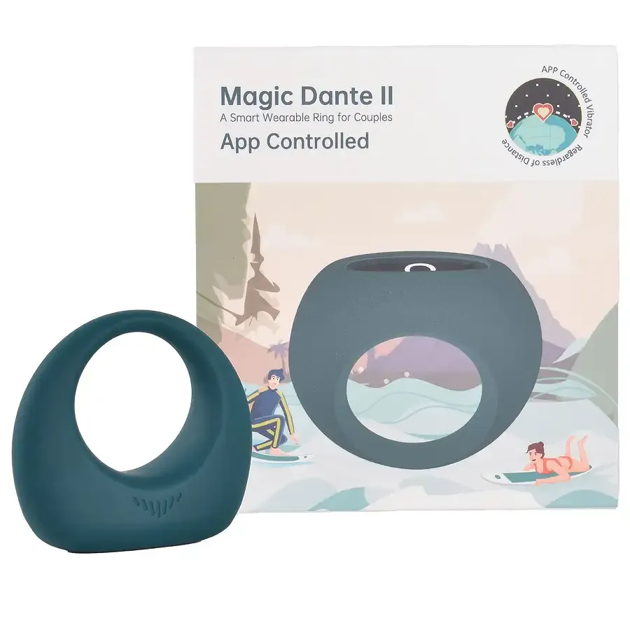 Ерекційне віброкільце Magic Motion Dante II, керування за допомогою смартфона Львов - изображение 4