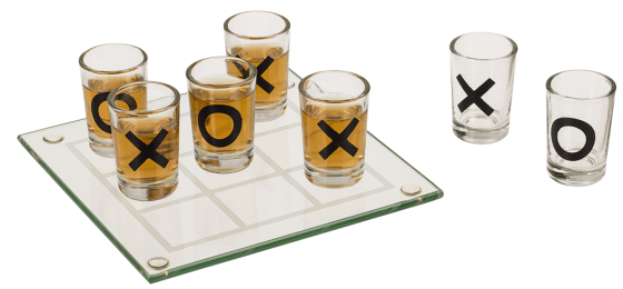 Гра Drinking Game Tic Tac Toe, 9 шт. Sex Aura Київ