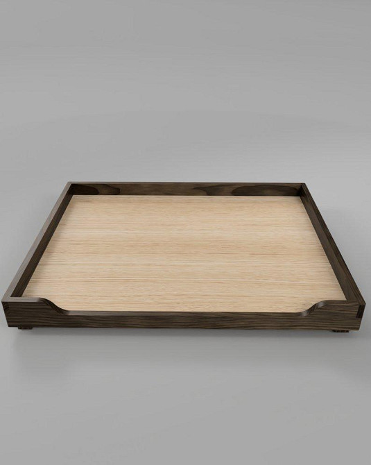 Лежак дерев'яний для собаки "Гротус 70х50" капучино Миколаїв - фото 2