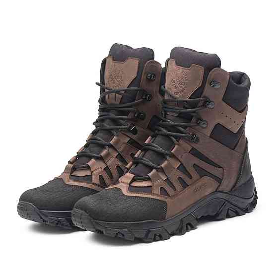 Тактичні берці зимові Т3-305 теплі коричневі водонепроникні армійські взуття ЗСУ поліція ДСНС 43 (28,5) Харків