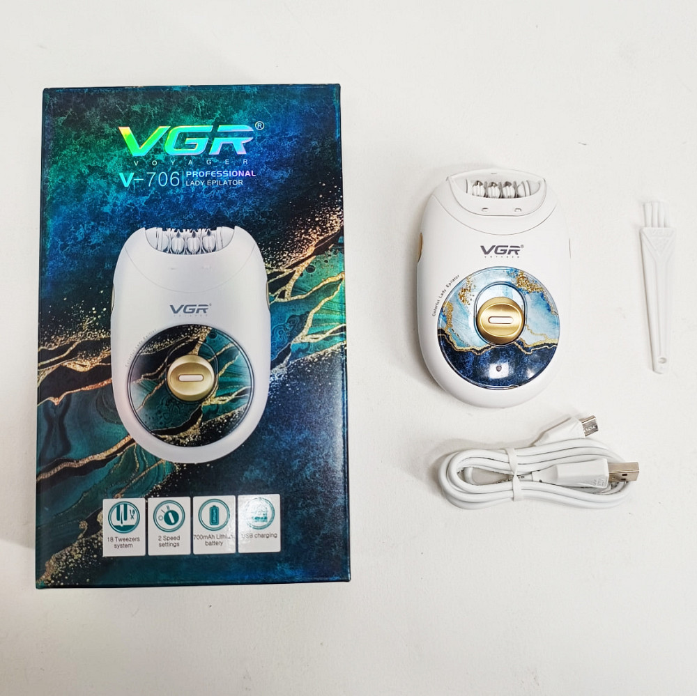 Триммер для депиляции, Аккумуляторная женская электробритва, Легкий триммер для женщины JU-17 Львов - изображение 4