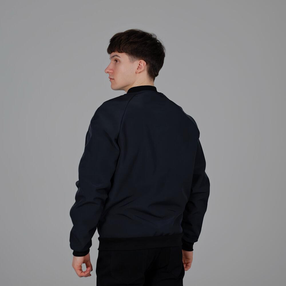 Бомбер Pobedov Thunder Темно-синий L OWbb3 167Ldb Киев - изображение 12