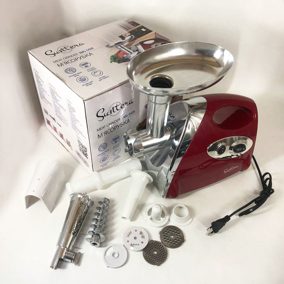 М'ясорубка 3 в 1, Електром'ясорубка помічниця Електрична м'з додатковими насадками PL-59 Львів - фото 8