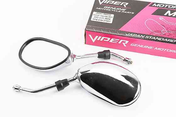 Дзеркала к-кт DIO- хром "краплі", м8 (ліва, права різьба) Киев