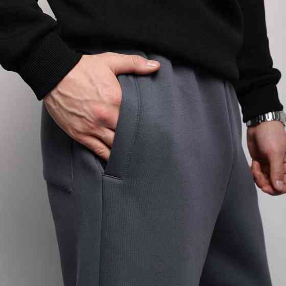 Джогери чоловічі тринитка начіс темно-сірі. Джогери чоловічі Pobedov Move темно-сірі. Київ