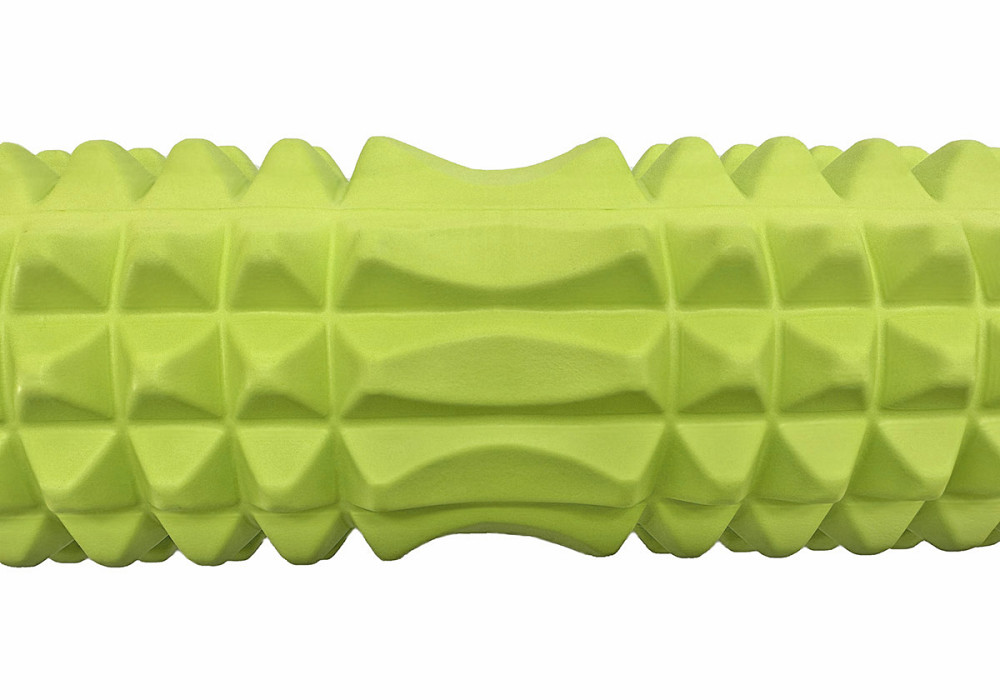 Масажний ролик EasyFit Grid Roller 45 см v.2.2 Салатовий Коломия - фото 3