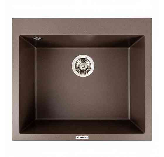 VALESO Кухонна гранітна мийка 5750 DAVINA VALESO темна скеля Коломыя