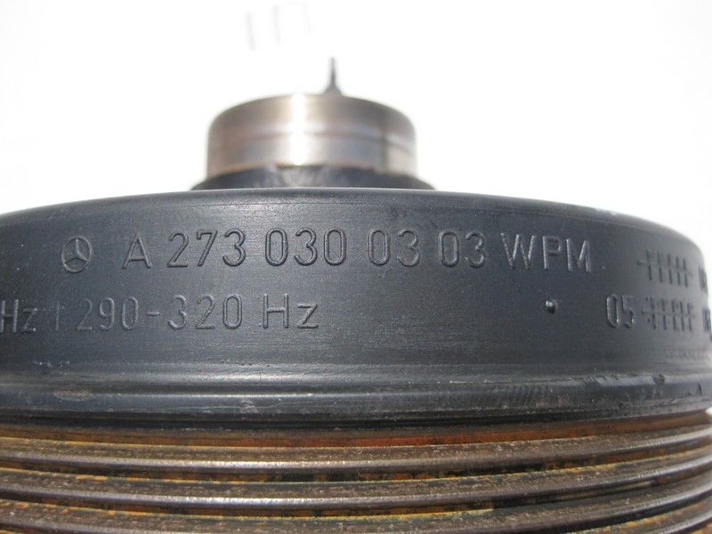 Mercedes-Benz  A2730300303 Шків колінвалу для двигуна M272 V6 3.5л Одеса - фото 4