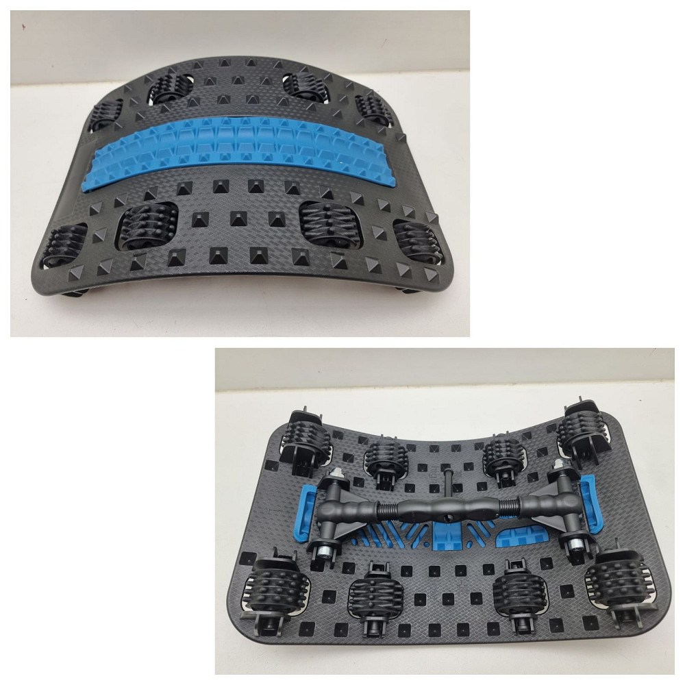 Тренажер місток для спини і хребта з масажними роликами 28711 Луцьк - фото 1