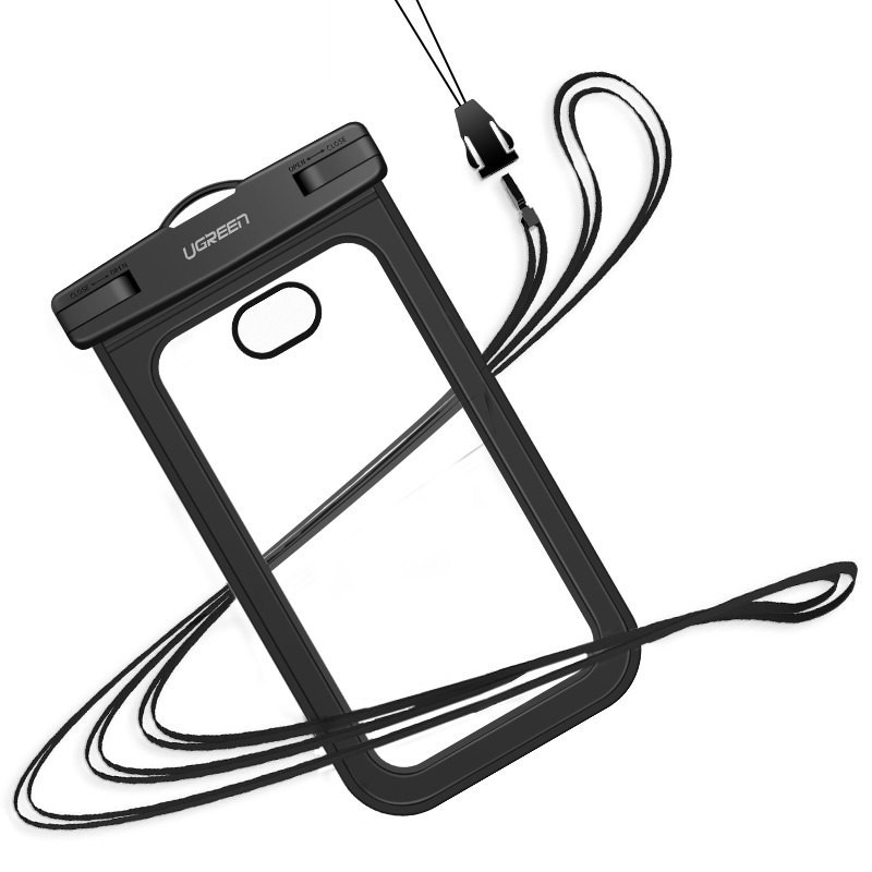 Захисний водонепроникний чохол Ugreen для телефону і документів (Чорний) Миколаїв - фото 2