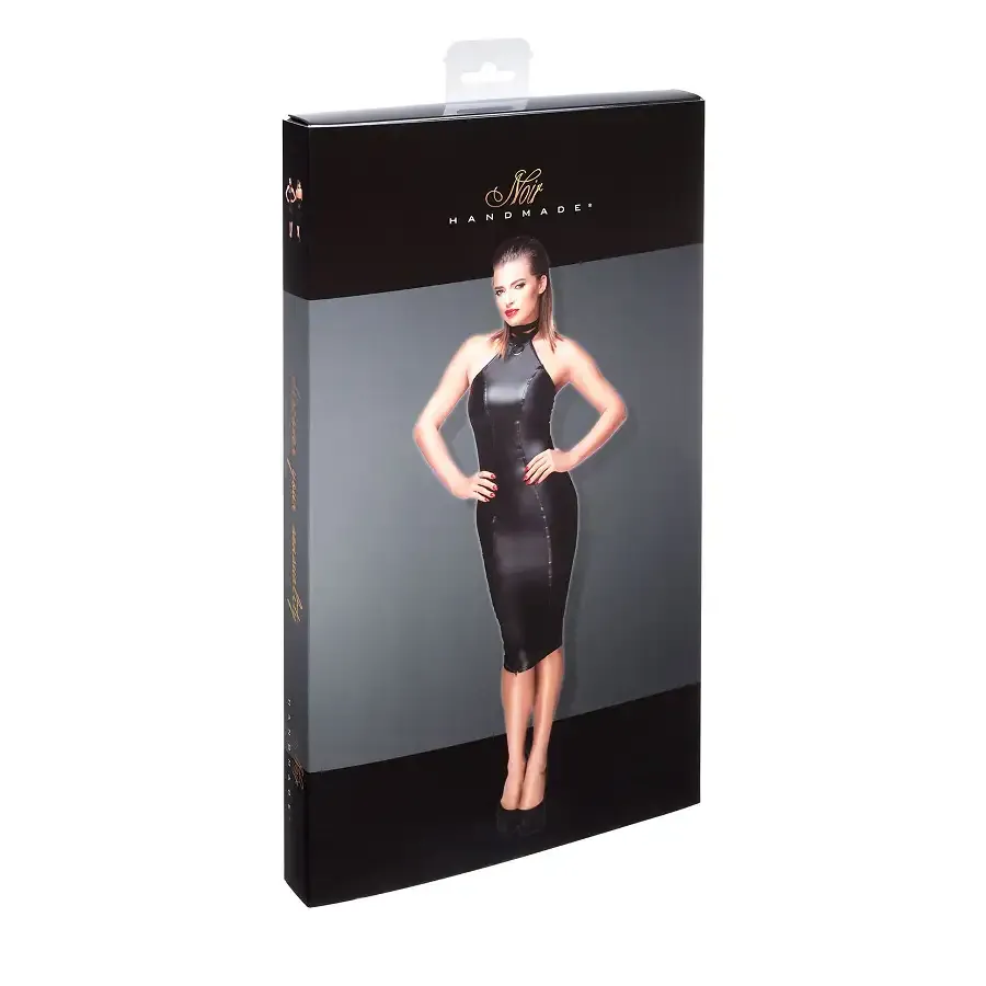 Сукня Noir Handmade F160 Powerwetlook pencil dress - XXL Львов - изображение 6