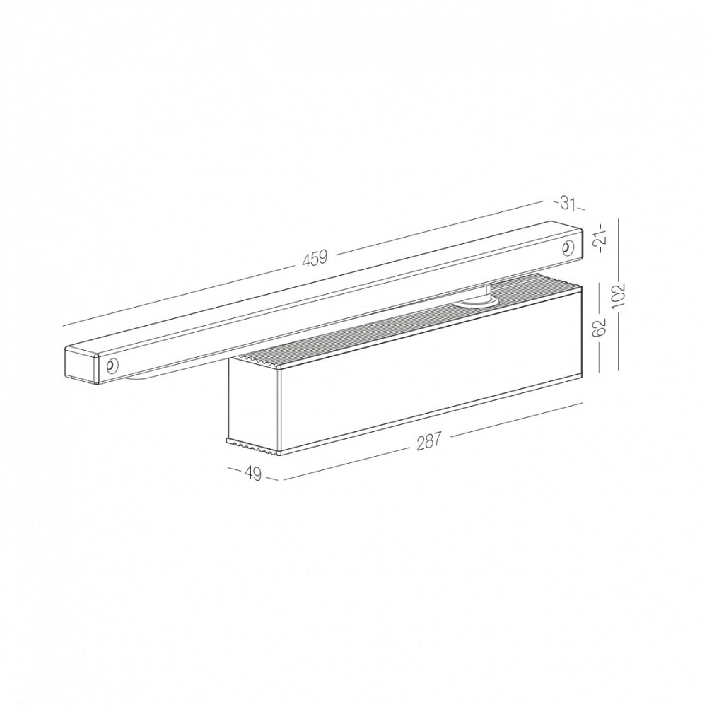 СЛАЙДОВА ТЯГА ДЛЯ ДОВОДЧИКА TS-61 Київ - фото 2