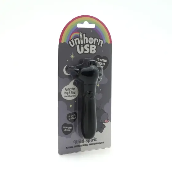 Вибратор-единорожка Unihorn USB Bullet – Wild Spirit, вибропуля, USB-зарядка, 10 режимов Львов