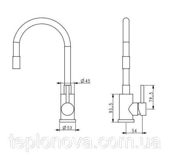 Смеситель для кухни VENTA VS442SB Черновцы