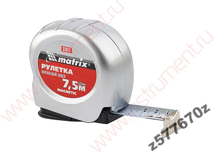 Рулетка Magnetic,5 м х 19 мм, магнітний зачіп Полтава - фото 1