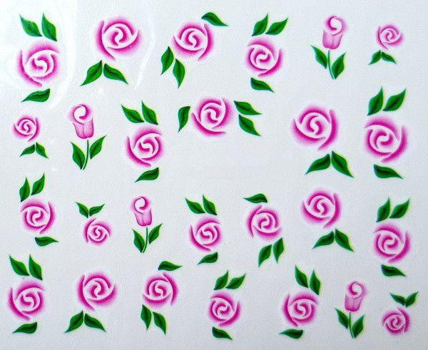 Наклейки для ногтей XF1022 Киев - изображение 3