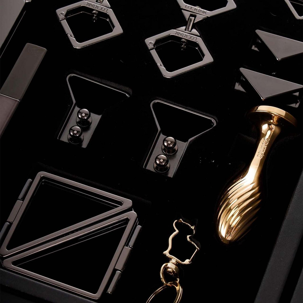 БДСМ-набор LOCKINK All-in-1 BDSM Play Kit - Black Color Sex Aura Київ - фото 6