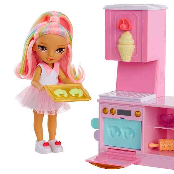 Ігровий набір з лялькою Rainbow High – Кондитерська Кенді Дніпро