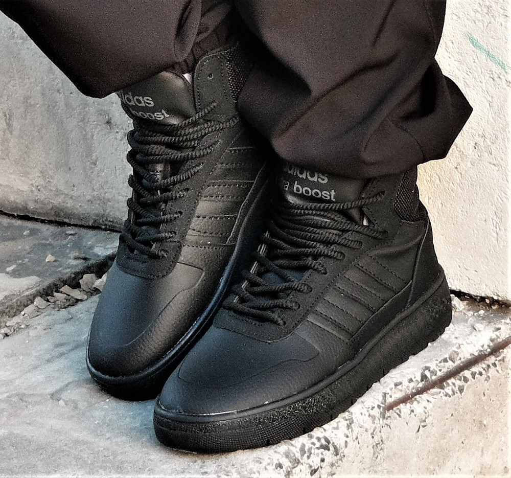 Кросівки Adidas Ultra Boost Чоловічі Чорні Адіас Високі (розміри: 40,41,42,43,44) Дніпро - фото 10