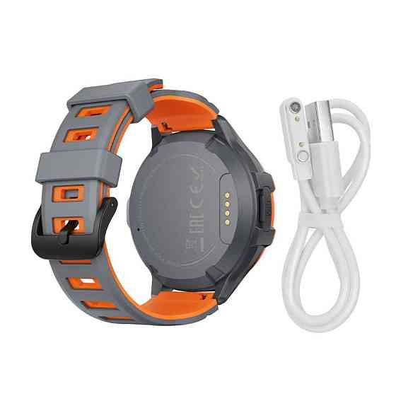 Детские смарт-часы HOCO Y107 4G 32mm. 700 mAh. IP54. children phone watch orange Одесса
