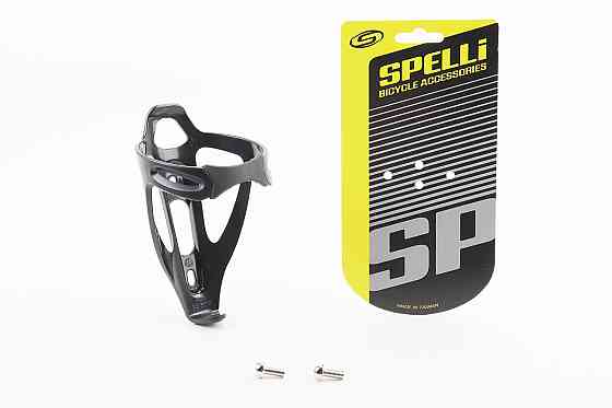 Фляготримач пластико-нейлоновий, кріпл. на раму, чорний SBC-042 Киев