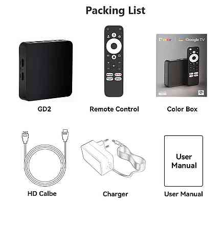 TV-приставка Dcolor GD2 2/32 ( Чорний ) Харьков