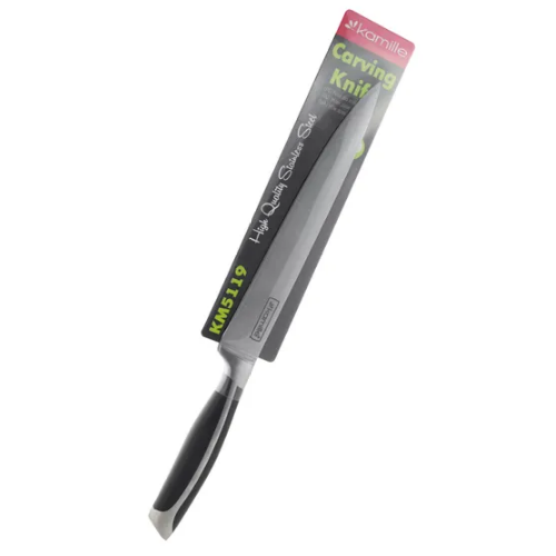 Ніж для м'яса лезо 20см/ручка 12,5см нержавіюча сталь з ручкою ABS 5119 KAMILLE Житомир