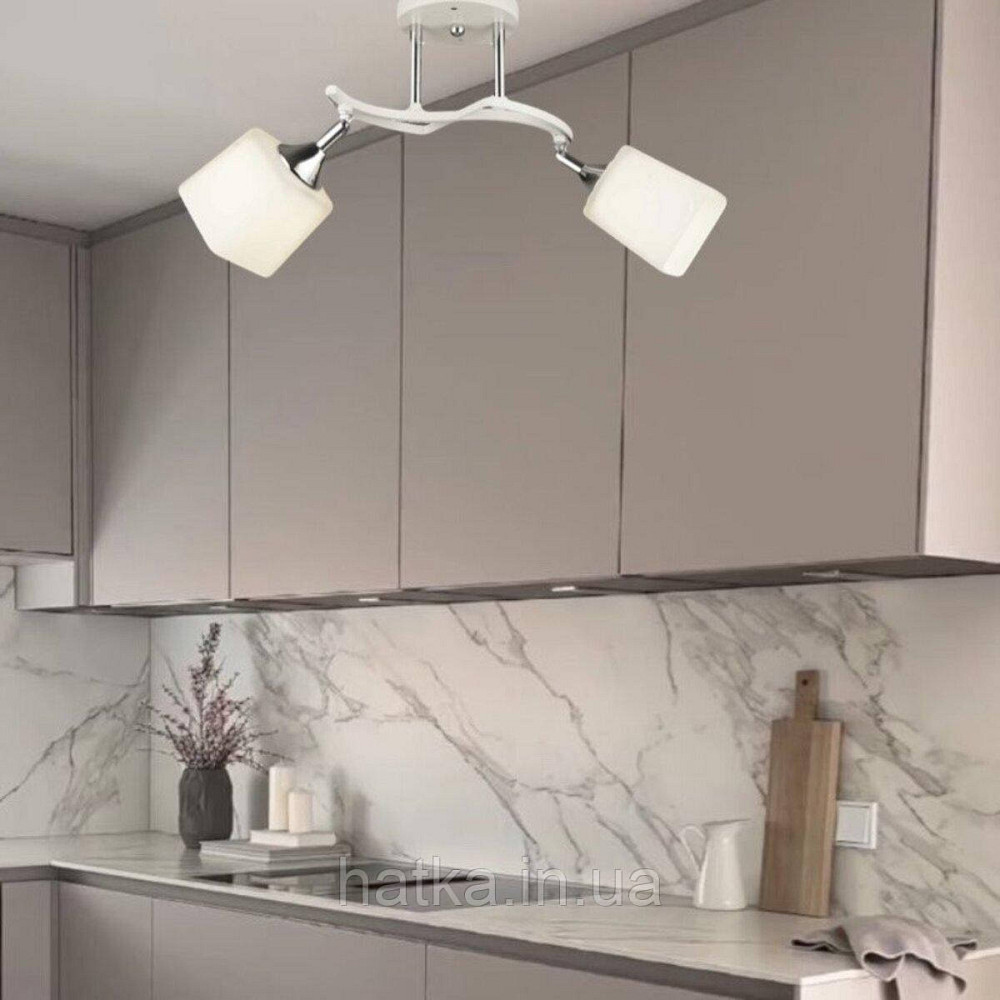 Люстра стельова Sirius B N4483/2 на 2 плафони з поворотнім механізмом Київ - фото 2