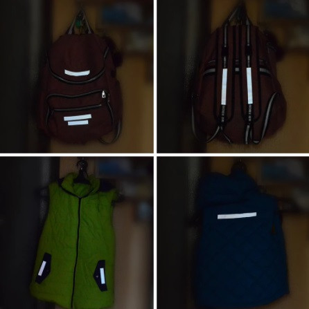 Світловідбиваюча стрічка для одягу 25 мм на 5м сірий Київ - фото 6