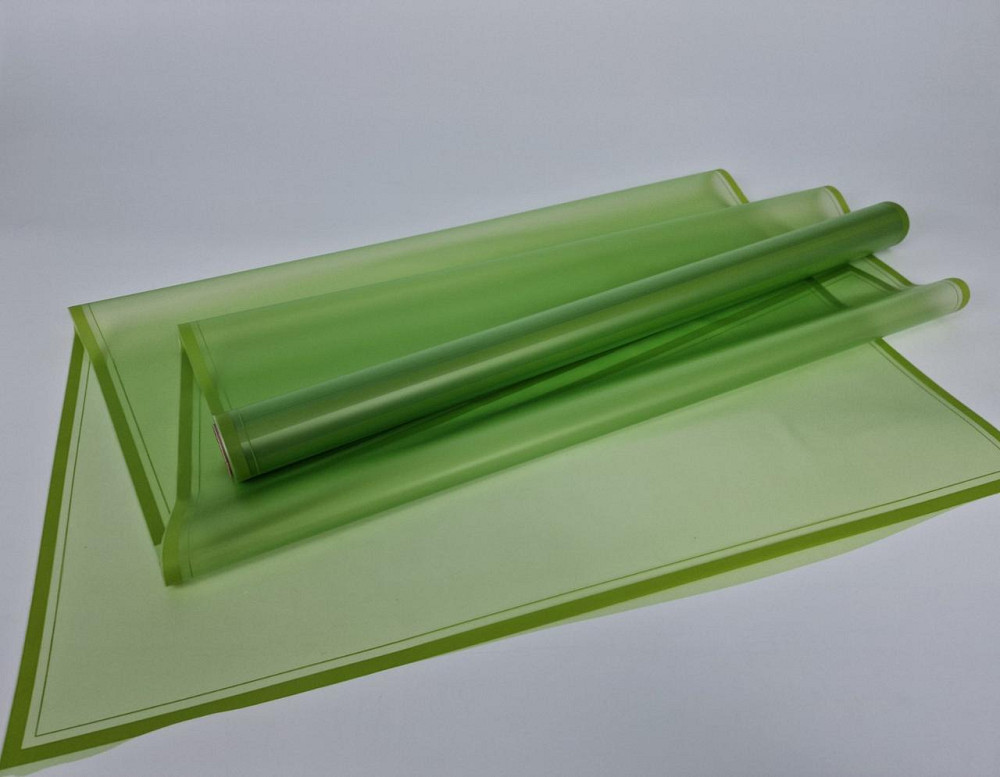 Плівка флориста матова для квітів (57) (h600) Рамка No 2 Зелений (1 шт.) Харків - фото 1