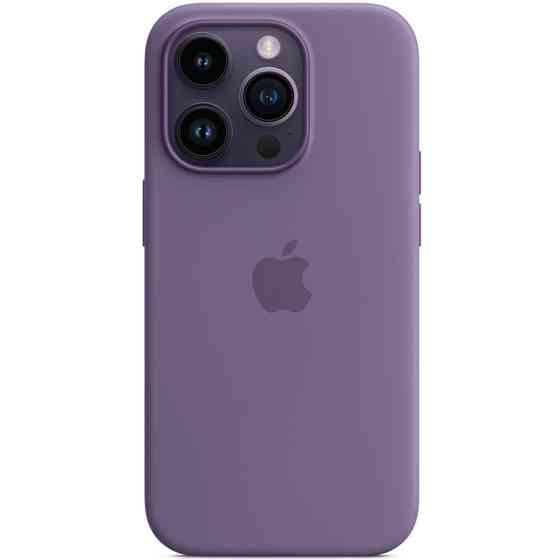 Чохол Silicone для iPhone 14 з MagSafe Iris Київ