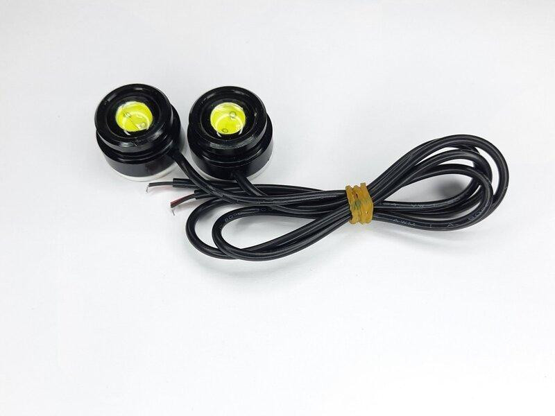 Фары дневного света 1 LED d23мм на скотч Винница - изображение 1