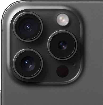 Смартфон Apple iPhone 15 Pro 128 GB e-Sim Black Titanium (Відновлений/Близький до ідеального) ( 11821 ) Харків