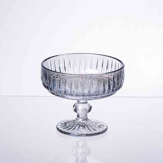 Yiwu Набір креманок на ніжці 6 шт 300 (мл) Блакитний HP-19-70 Київ