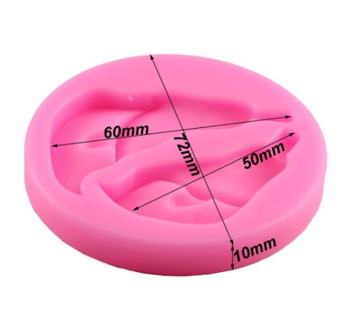 Молд кондитерский Калы 72 мм розовый Киев - изображение 2