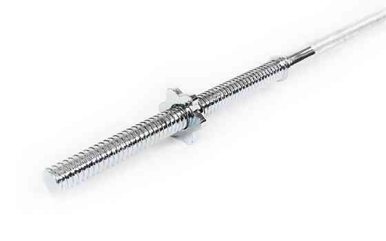 Гриф для штанги 1.5 м с диаметром 28 мм Гантели, гири, штанги и диски хромированный Киев