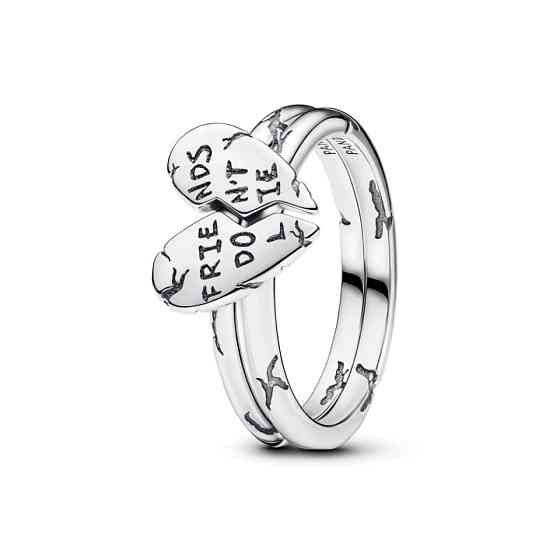 Срібна каблучка Pandora Друзі не брешуть роз ємна Дивні дива 193575C00 58 Київ