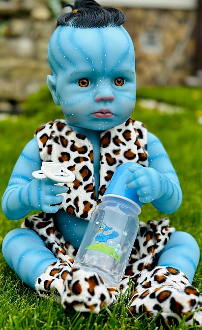 Кукла Реборн Аватар 50 см фантастическая малышка из Пандоры. Харьков - изображение 3