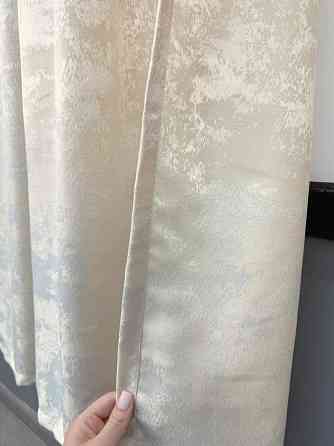 Комплект коротких штор VR-Textil Жакард Sultan YL № 1763ш Молочний 130х170 см 2 шт (35-0461) Київ