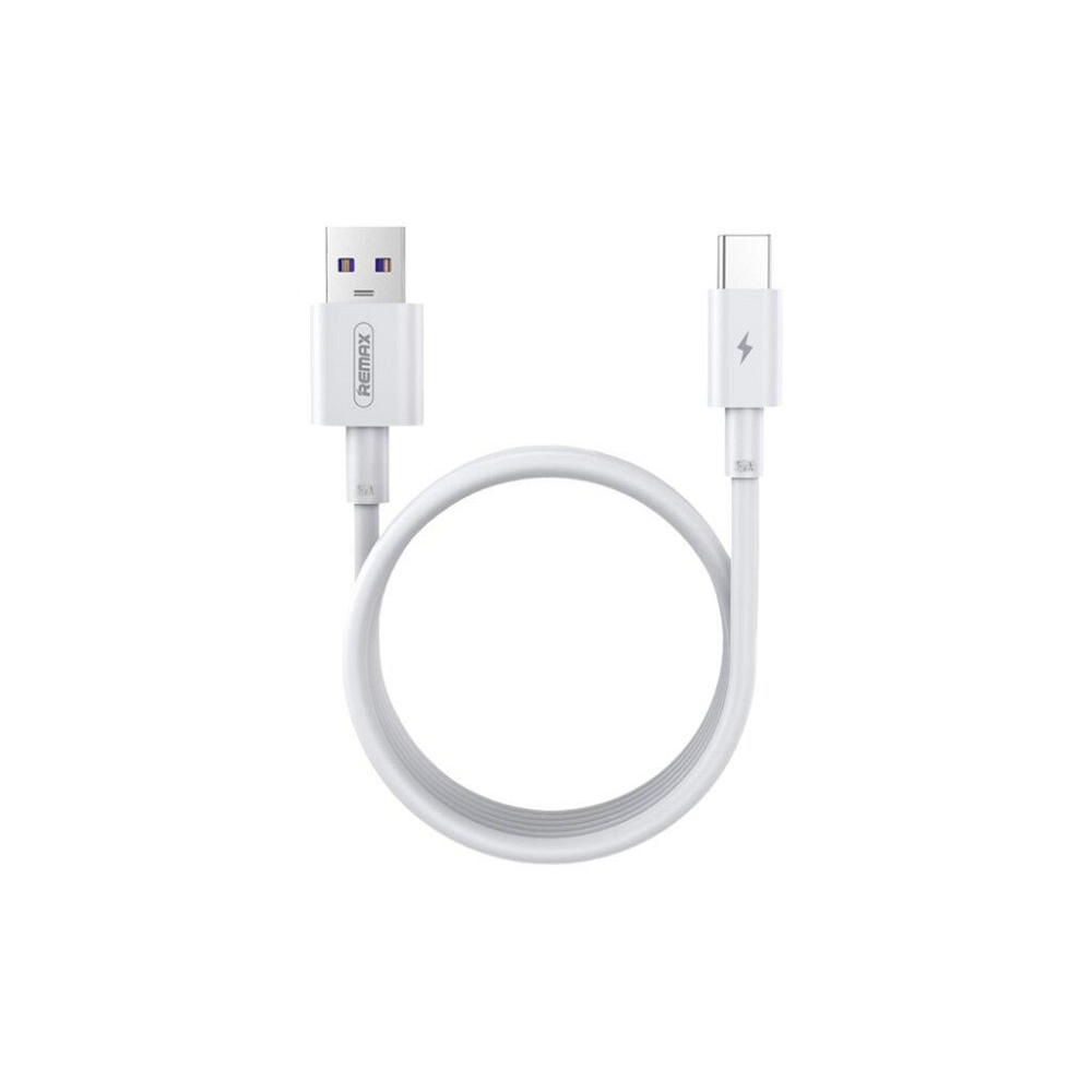 Кабель Remax Marlik USB 2.0 to Type-C 5A 2M Белый (RC-183а) Київ - фото 1