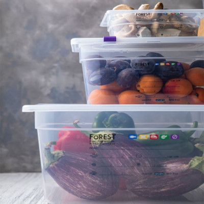 Гастроемкость FoREST серія "Gastronorm" з поліпропілену GN 1/4 h 200 мм 4,8 л (241490) Винница - изображение 3