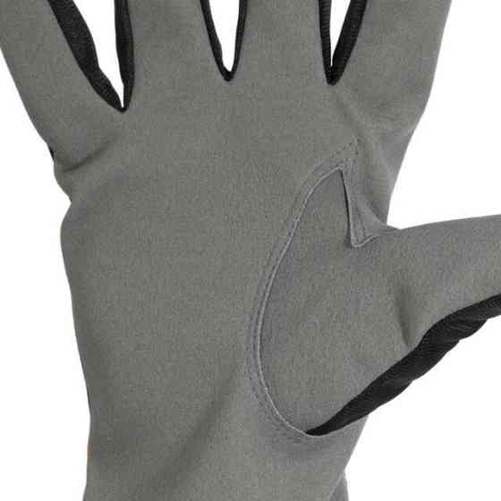 Рукавичка шкіряна, комбінована, 10