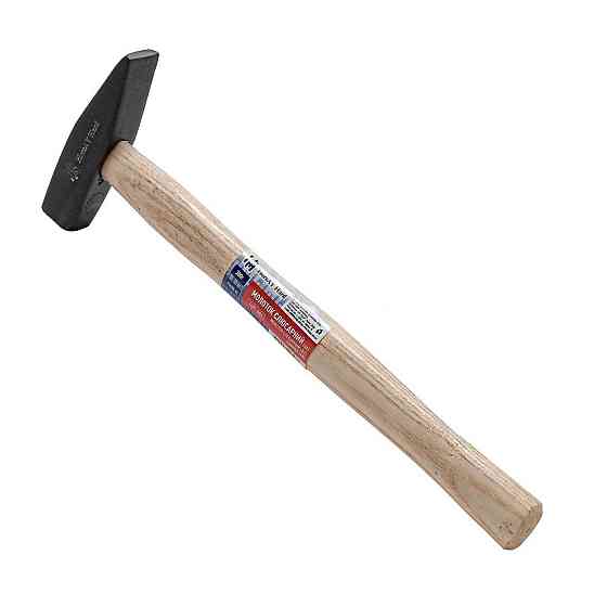 Молоток слюсарний, рукоятка з дерева, 300 г Харків