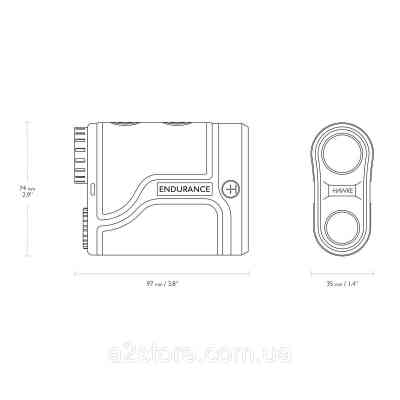 Лазерный дальномер Hawke LRF 1500 6x21 High O-LED (41212) Винница
