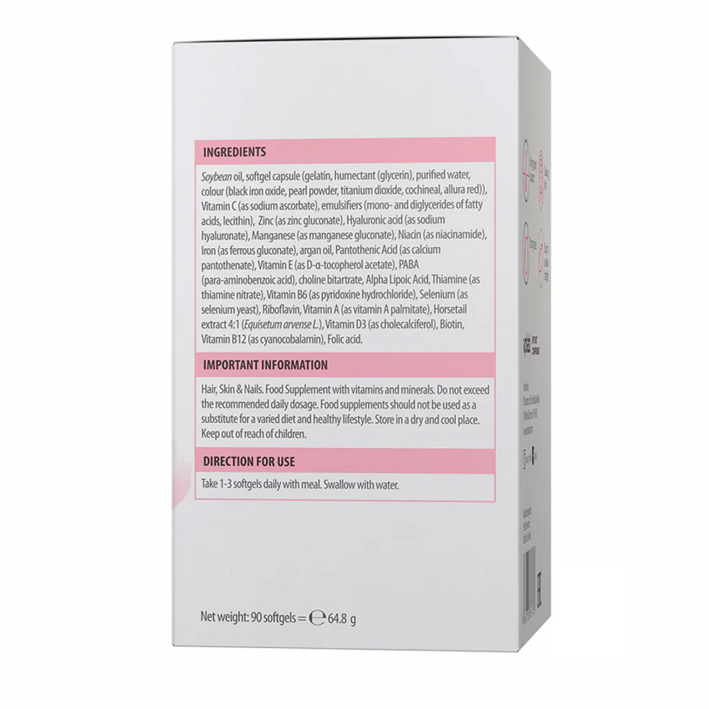 Витамины для волос, кожи и ногтей Vplab Ultra Women's Hair, Skin & Nails 90 softgels Киев - изображение 3